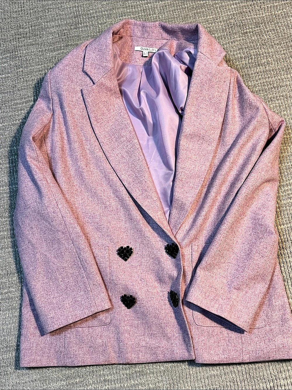 Olivia Rubin Lilac Betty Blazer Pink & Purple US 6